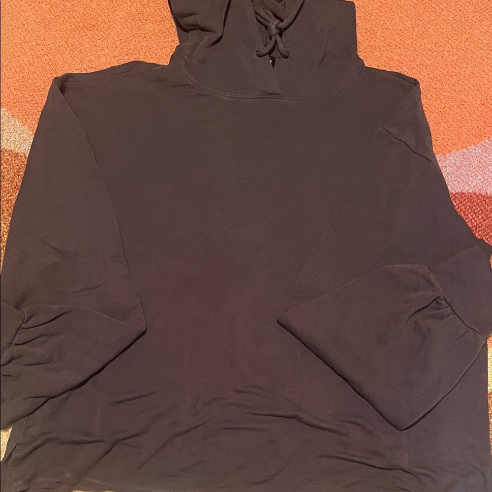 H by bordeaux women’s brown Crewneck Hoodie
